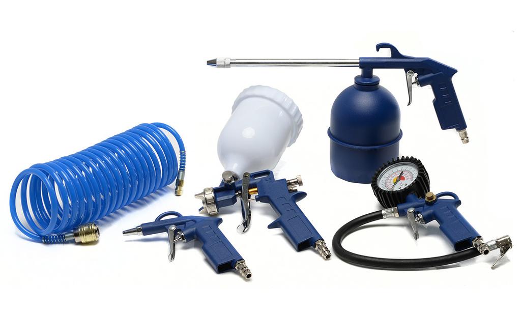 PRODUCT SPECIFICATION 1. 5. 2. 4. 3. 1. OIL GUN DIMENSIONS (L X W X H) MAX. WORKING PRESSURE CONTAINER CAPACITY 2. SPRAY GUN DIMENSIONS (L X W X H) MAX. WORKING PRESSURE CUP CAPACITY 3.