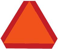 Section 1 - Safety ENSURE SLOW MOVING VEHICLE SIGN IS IN PLACE