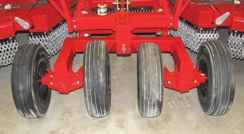 Section 5 - Maintaining the Mower! Left Wing & Right Wing Driveline - Lubricate 5 points on each wing every 50 hours.