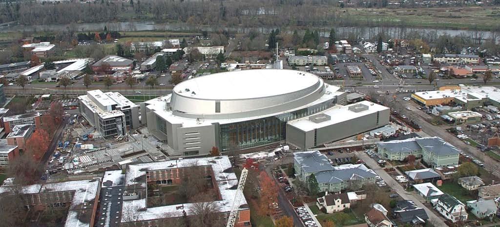 MATTHEW KNIGHT ARENA University of Oregon Patrick Kilkenny Athletic Director We engaged JMI Sports for pre-development consulting services and were so impressed with their leadership,