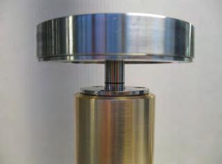 the instrument under test may be connected to the tester, using one of the adapters supplied 5. the correct number of weights to give the pressure desired may be placed on the piston cylinder 6.