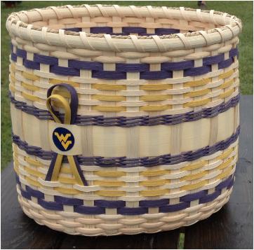 Team Spirit Tailgate Basket $46 Intermediate Approximate Dimensions: 12 diameter at top; 8 tall This basket is perfect for the fanatic fan in your life to carry everything they need to the