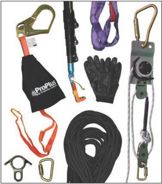 V 1. 0 P a g e 2 SAPSIS RIGGING RESCUE SYSTEM General Information IMPORTANT: Read this manual fully before opening and using your ProPlus Rescue System.