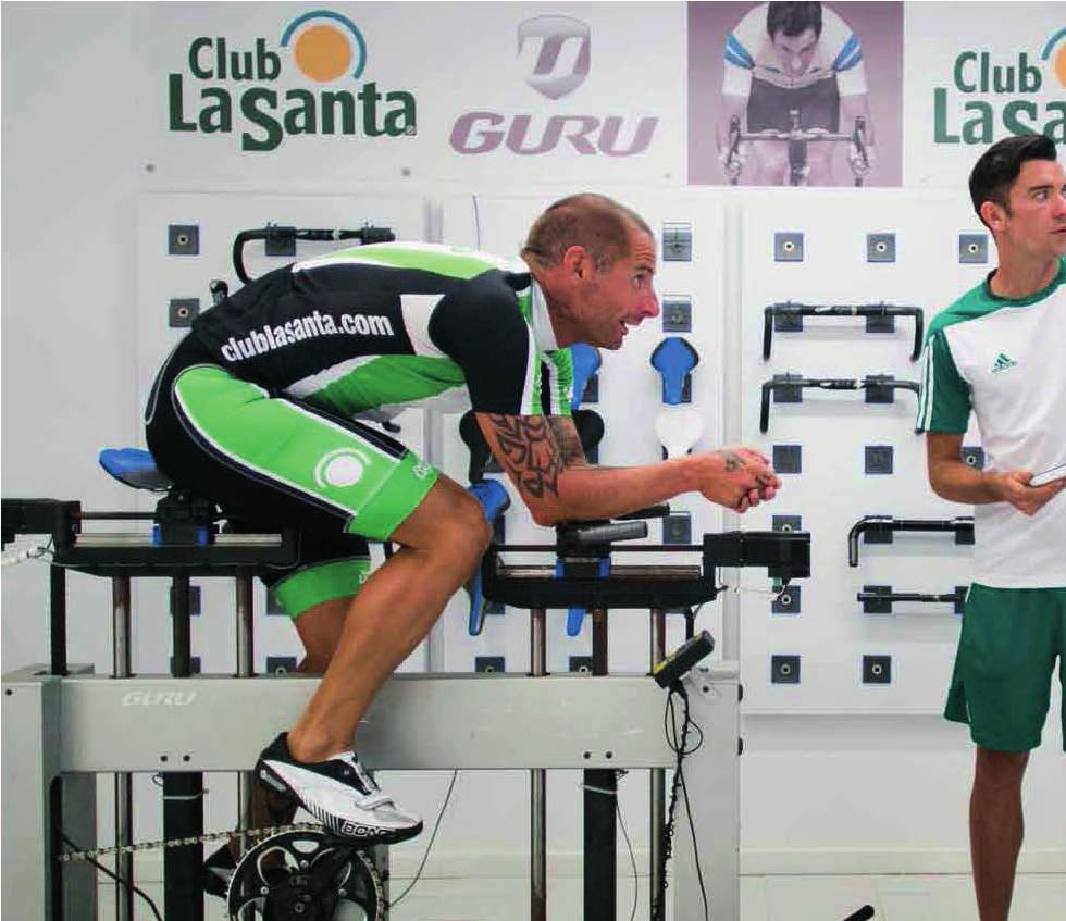 Guru Bike Fit R BI E FIT NE AT CL B LA ANTA If you would like to improve your cycling - Club La Santa Sports Science has the perfect offer for you.