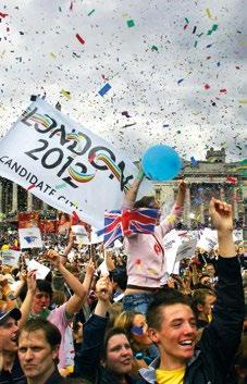 2003 London wins the right to host the 2012 Olympic and Paralympic Games.