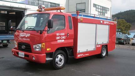 23HP Name Water Mist Fire engine Model MOB-2M