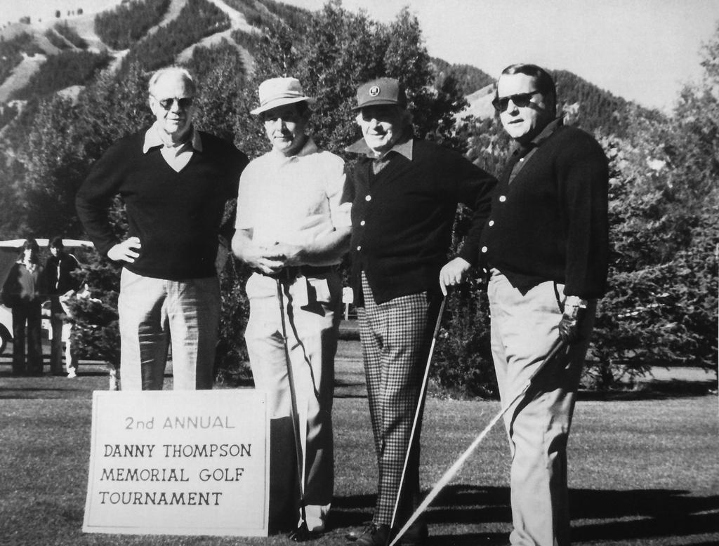 A LEUKEMIA AND CANCER RESEARCH BENEFIT Our Story Every August for the past 40 years, the Killebrew-Thompson Memorial Golf Tournament in Sun Valley, Idaho