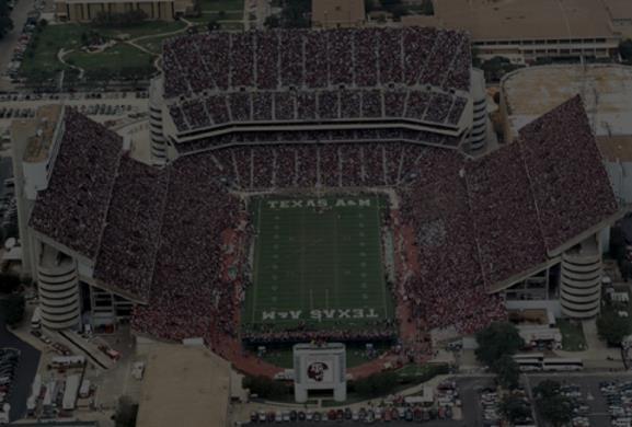 The Kyle Field Challenge 2013 82,500 Seats 5,000 to 10,000 extra tailgaters but,