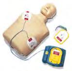 defibrillator trainers, carry cases, wall brackets and