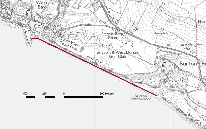 Figure 2: Approximate extent of the East Beach & Freshwater Beach Management Plan. 4.1.