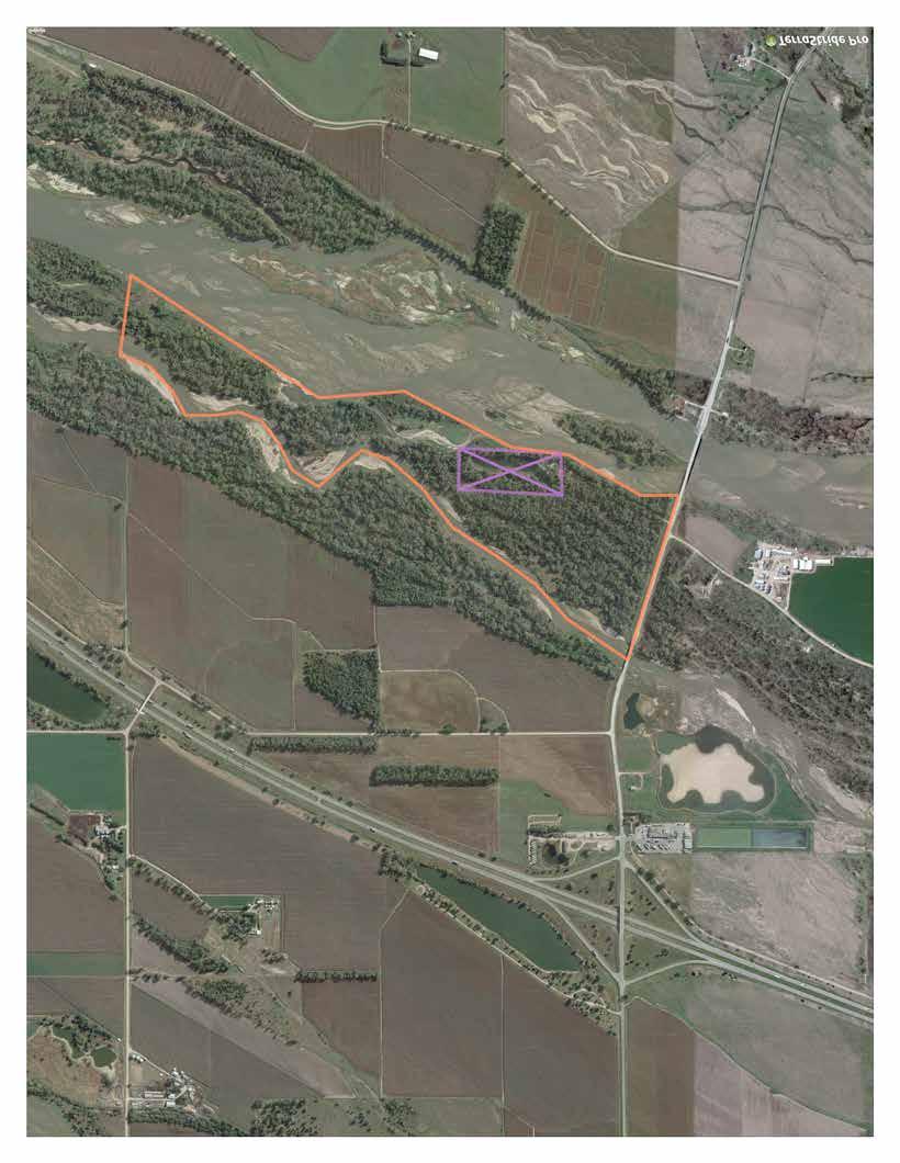 Tract 1715 Aerial Map Boundary lines are