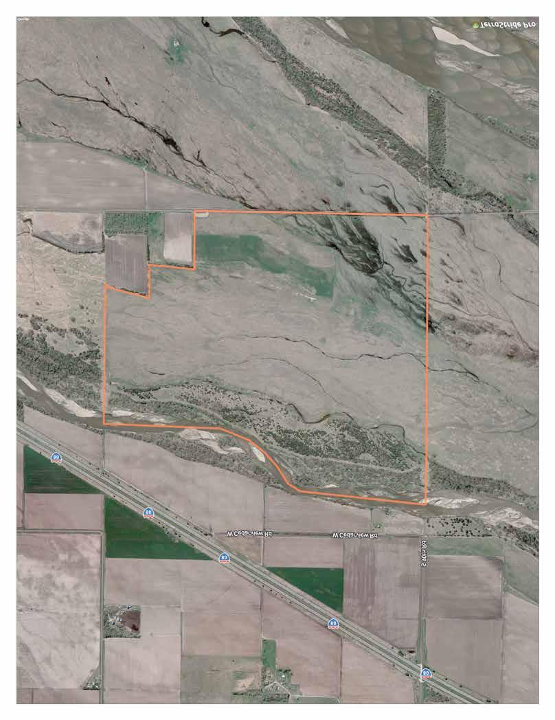 Tract 1716 Aerial Map Boundary lines are