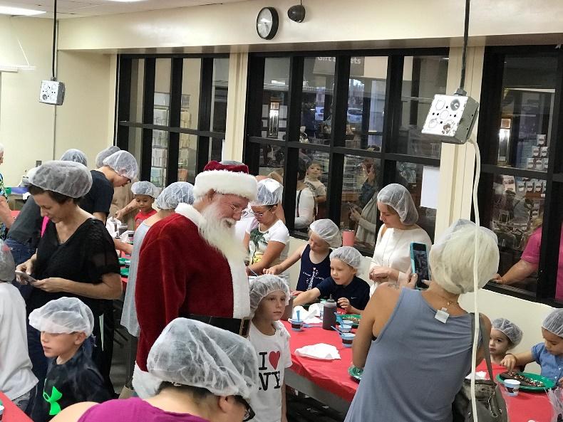 Holiday Chocolate Classes and Factory Tours with Santa This
