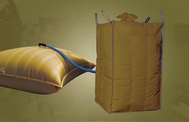 FLEXIBLE BULK BAGS Technically advanced products with a load-bearing capacity of up to 2000 kg for meeting the transportation, handling and storage requirements of various bulk