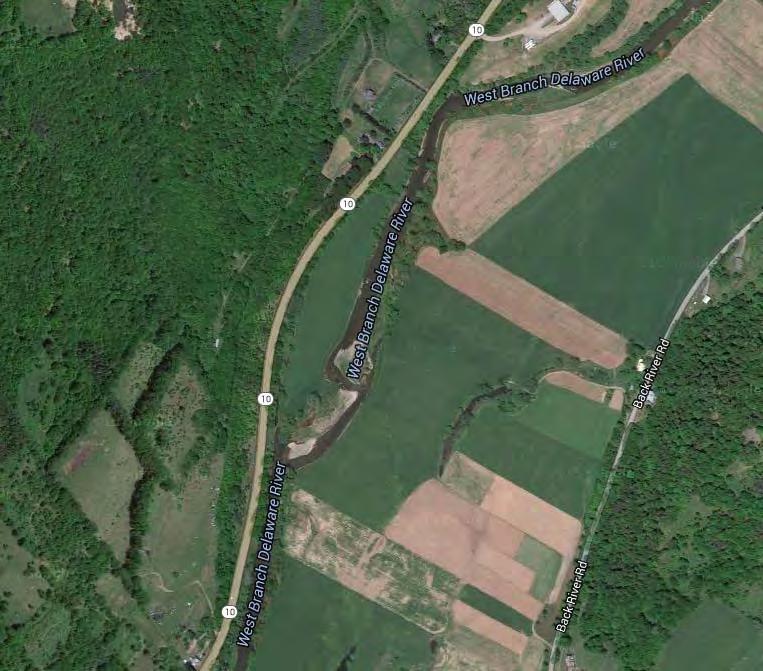 More Restoration Project Located in the Town of Hamden Site identified in WBDR Stream Management Plan as lacking adequate riparian buffer Gradual bar formation and down valley meander migration has