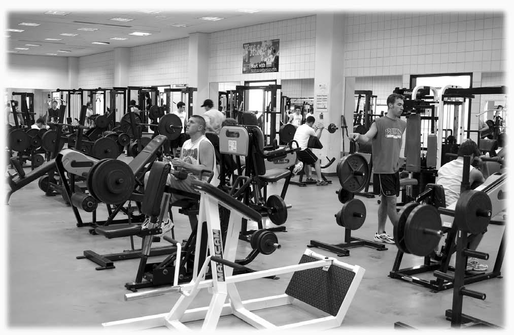 WEIGHT ROOM 2005-06 SRSC WEIGHT ROOM The IU swimming and diving teams