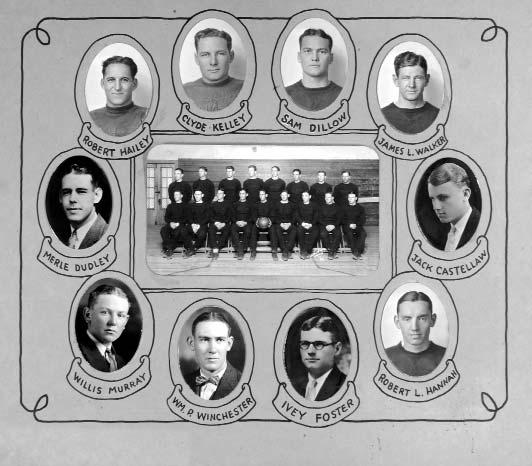 THE IMMORTAL TEN Among Baylor's many rich traditions is an event that had a lasting impact on the University and its athletic department; the story of the Immortal Ten, one of America's first sports