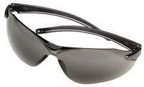 Polycarbonate lens for high impact protection Full protection at a great price One-piece lens Choice of clear,