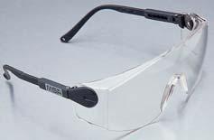 Fit over many prescription glasses Integrated side shields Clear or Shade 5 lens (Shade 5 lens designed for welding and brazing applications where Shade 5 protection is recommended) Same as