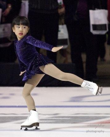 a special skating exhibition was presented to promote the upcoming 2013 ISU World Figure Skating Championships.