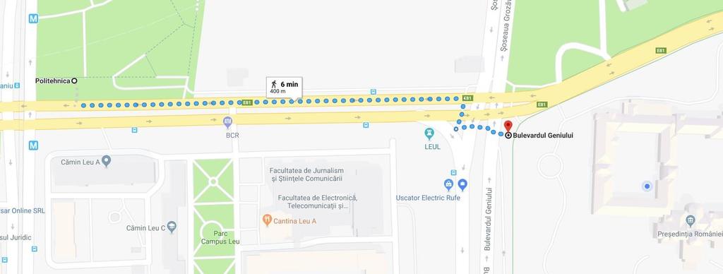 4. MEDIA CENTRE The Media Centre will be located at the Cotroceni Palace, Presidential Administration of Romania. Address: 1-3, Geniului Blvd, District no. 6, Bucharest (44 26'03.3"N 26 03'34.