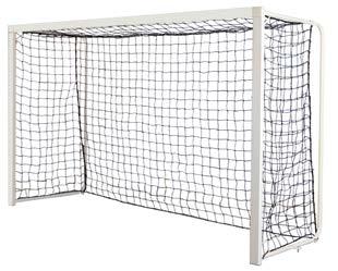 powder coated S16032 Freestanding galvanised steel goal, 2 fixed anchors