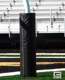 ground sleeves available for sleeve-mount models only, to allow semi-permanent installation of goal Optional protective post pads available and recommended for safety.