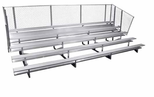 SPECTATOR SERIES STATIONARY BLEACHERS GARED SPECTATOR STATIONARY SERIES BLEACHERS provide high quality seating for any location that fans gather to view many different kinds of events including