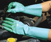 Disposable vinyl gloves Economical, durable, similar to latex Biological Hazards Light chemical