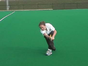 PUSHING THE BALL OPEN STICK Ball transfer over short to medium distances Minimal setup time Increase feel and control over ball speed and accuracy