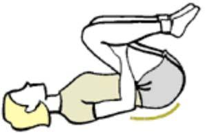 Attachment B to EO M405.01 e. Back: Lie on your back and bring your knees toward your chest. Grasp the back of your knees. Hold this position for a minimum of 10 seconds.