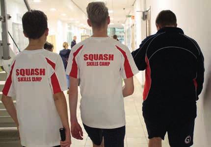Those who attended our last Squash Camps enjoyed the warm-ups delivered by our resident Strength