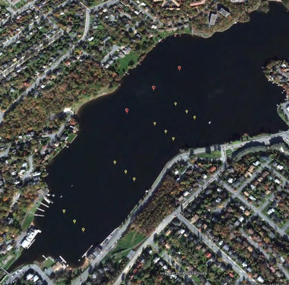 Map 3: Warm Up / Cool Down Flow Pattern Area 5 4 3 1 2 1. North Star Rowing & Judges Tower (See Finish Area Map) 2. MicMac AAC 3.