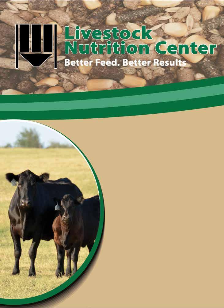 CUSTOM BLENDED FOR HIGHER PROFITS. Livestock Nutrition Center specializes in blending customized rations, supplements and premixes to meet the specific nutritional needs of your cattle.