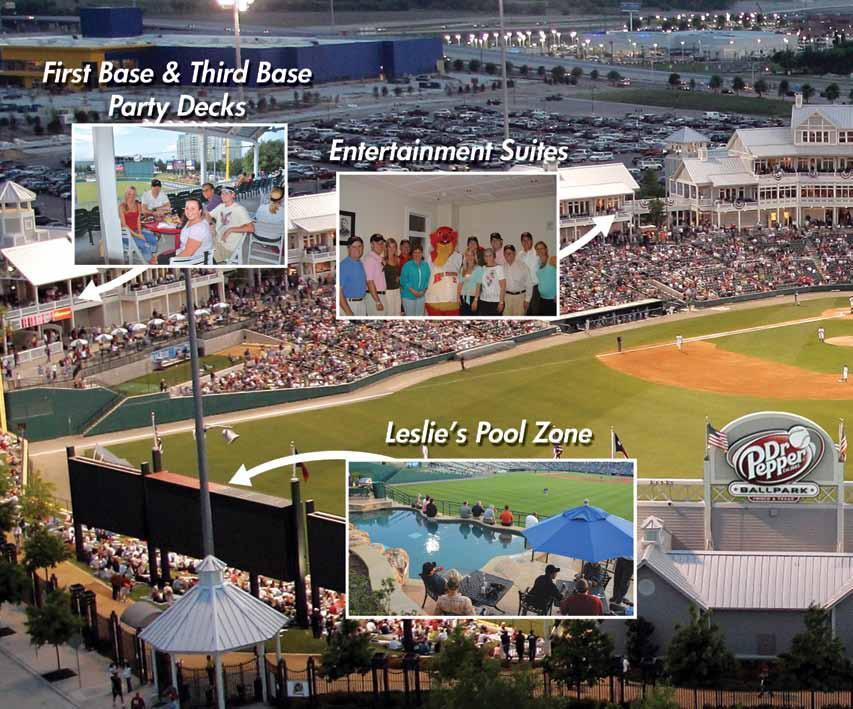 Hospitality S Call (972) 731-9200 or visit ridersbaseball.com to reserve hospitality Areas for the 2010 season.