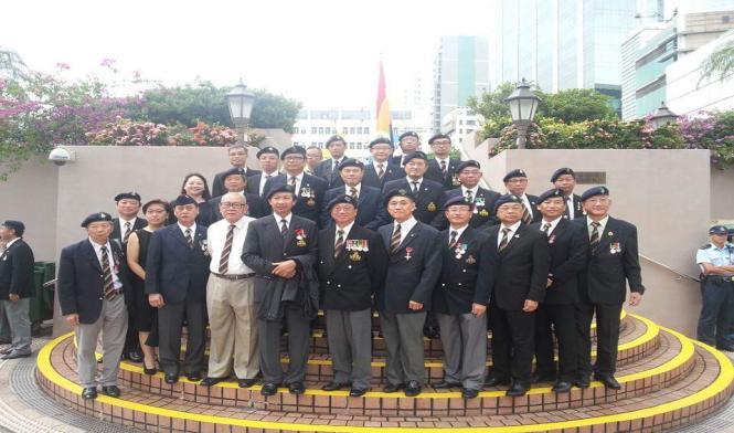 Ceremonies 2015 08 16 Victory Day Ceremony Mr. C J Pintos represented the Association to lay the wreath.