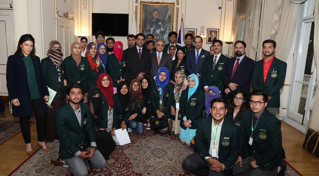 The High Commissioner thanked the team for bringing happiness and excitement to the entire nation as an Eid gift and termed the victory a part of celebration of Pakistan s 70th Independence
