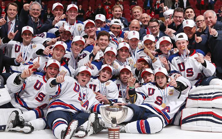 After winning its first-ever gold medal in the event in 2004, the U.S. finished fourth while hosting the event in Grand Forks, North Dakota and Thief River Falls, Minnesota, the following year.