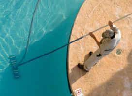 WEEKLY POOL SERVICE We have the best pool cleaning staff in the DFW area, with a 95% customer retention rate.