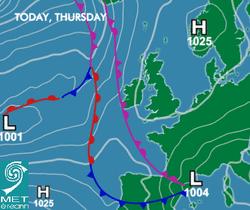 On weather maps the closer the isobars
