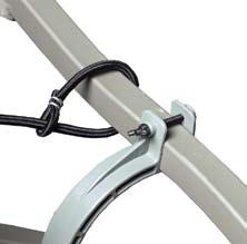 Aluminum Viper Shown / Classic Similar: The two (2) RapidClimb stirrups fit on the upright arms of the platform.