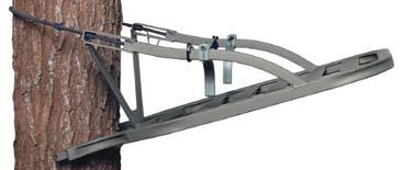 If the QuickDraw cable spring does not lock into place behind the cable stop, DO NOT USE THE TREESTAND since the cable can release