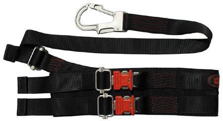 #219 Quad Lock Aviation Crewman Safety Belt Intended for use by helicopter crew members working near open hatches or doors. Combines a high degree of security with quick releases.
