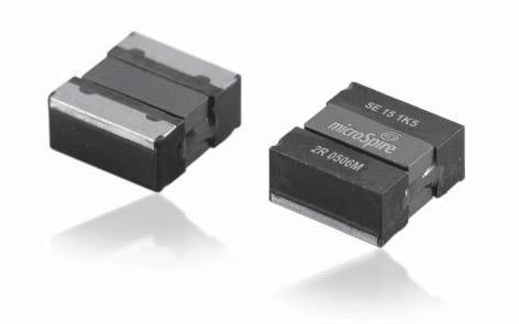 8 SMD Power Inductors - SESI 5SR High Reliability pplications Electrical Data ( 25 C ) ID Code L.2 no load I 3.6 rated L 2. at rated I I 5 peak max Rdc at 25 C mω Max SESI 5 K5 2SR.5 0.9 9 5.