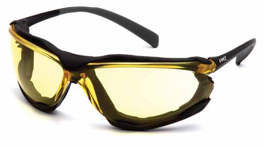 Proximity Flame resistant foam padding in a lightweight spectacle.