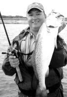She was a founding member of the Texas Women Fly Fishers Club and is currently an advisor to the Texas Lady Anglers Saltwater Fishing Club.