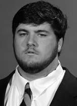 (Madison) Undecided 2008 Phil Steele s Preseason Honorable Mention All-SEC... Has not played due to back surgery. JAKE RICKS 6-4 300 Jr. 2L Muscle Shoals, Ala.