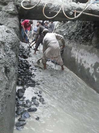 In Gilgit Baltistan, Ghizer District has also been badly affected. The road between Gilgit and Ghizar is impassable due to land sliding and flooding of streams.