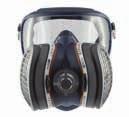 Elipse Integra Mask Characteristics Dimensions Mask with P3: 170 x 165 x 190 mm Mask with A1P3: 170 x 165 x 190 mm Filter P3: 12 mm x 94 mm x 50 mm Filter A1P3: 48,5 x 94,5 x 60 mm Weight