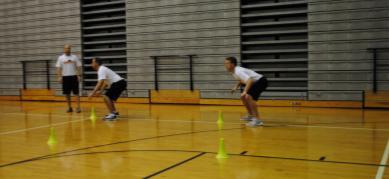 Force to a Side Recommended Sets and Reps: Perform 10 repetitions through this drill Description: DYNAMIC: DEFENSE 1).